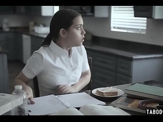School counselor copulates a awkward latina schoolgirl